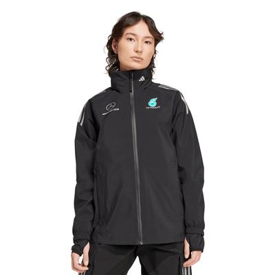 Mercedes AMG Petronas adidas F1 Team Mechanics Regenjacke – Schwarz – Damen Image