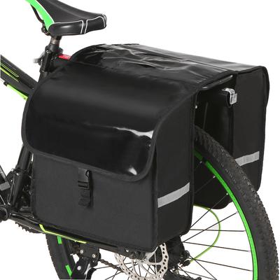 TEMU Lixada 28l Water Resistant Bicycle Rear Seat Carrier Bag Rack Trunk Bags Bike Commuter Bag Pannier Image