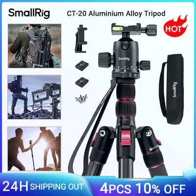 Small rig 78 "Kameras tativ faltbares Aluminiums tativ & Ein beins tativ 360 ° Kugelkopf abnehmbar & Schnell wechsel platte für Kamera handy
