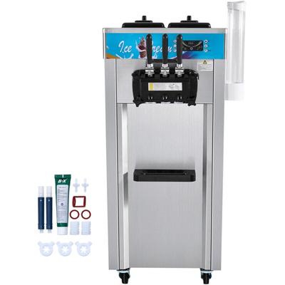 Mophorn - Kommerzielle Eismaschine von 1500 w, Softeismaschine mit 3 Geschmacksrichtungen, 21–31
