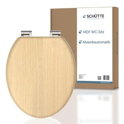 Schütte - mdf WC-Sitz natural wood, mit Absenkautomatik Image
