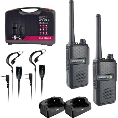 Albrecht - Tectalk Worker 3 29825 PMR-Handfunkgerät 2er Set