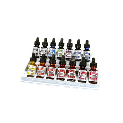 Dr. Ph. Martin's Radiant Concentrated Watercolor Set, Set A