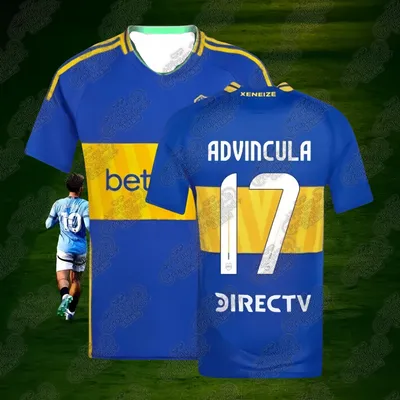 2025 Latest Football Shirt Series Boca Juniors No. 10 T-shirt Classic Training Clothes Summer Adult