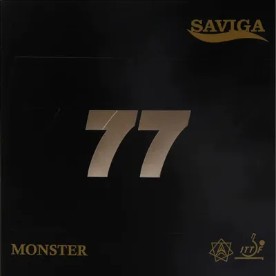 SAVIGA 77 Monster Table Tennis Rubber Cured Medium Particle Long Pimples Offensive OX Ping Pong