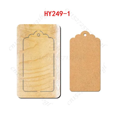 Tag Card New Wooden Cutting Dies Suitable for Common Mold Scrapbook Machines on the Market