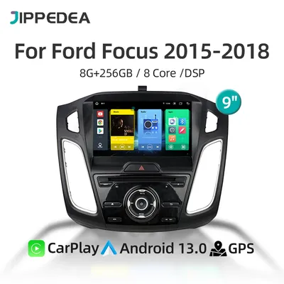 Android 13.0 8G 256G IPS Car Multimedia Player CarPlay GPS Navigation 4G WiFi Bluetooth RDS Car