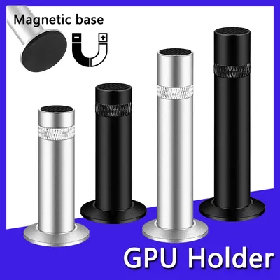 RTX4090/4080/4070/4060 RX580 Aluminum Universal Graphics Card Holder with Base Video Card Bracket