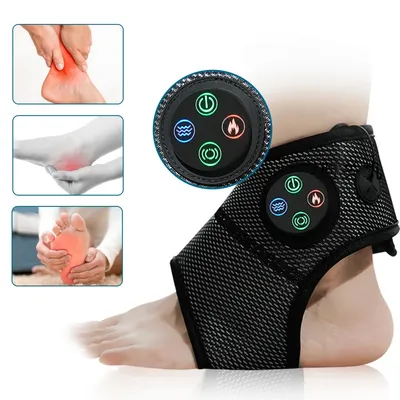 Electric Ankle Massager Ankle Brace Relaxation Treatment Air Compression Foot Massager Pain Relieve