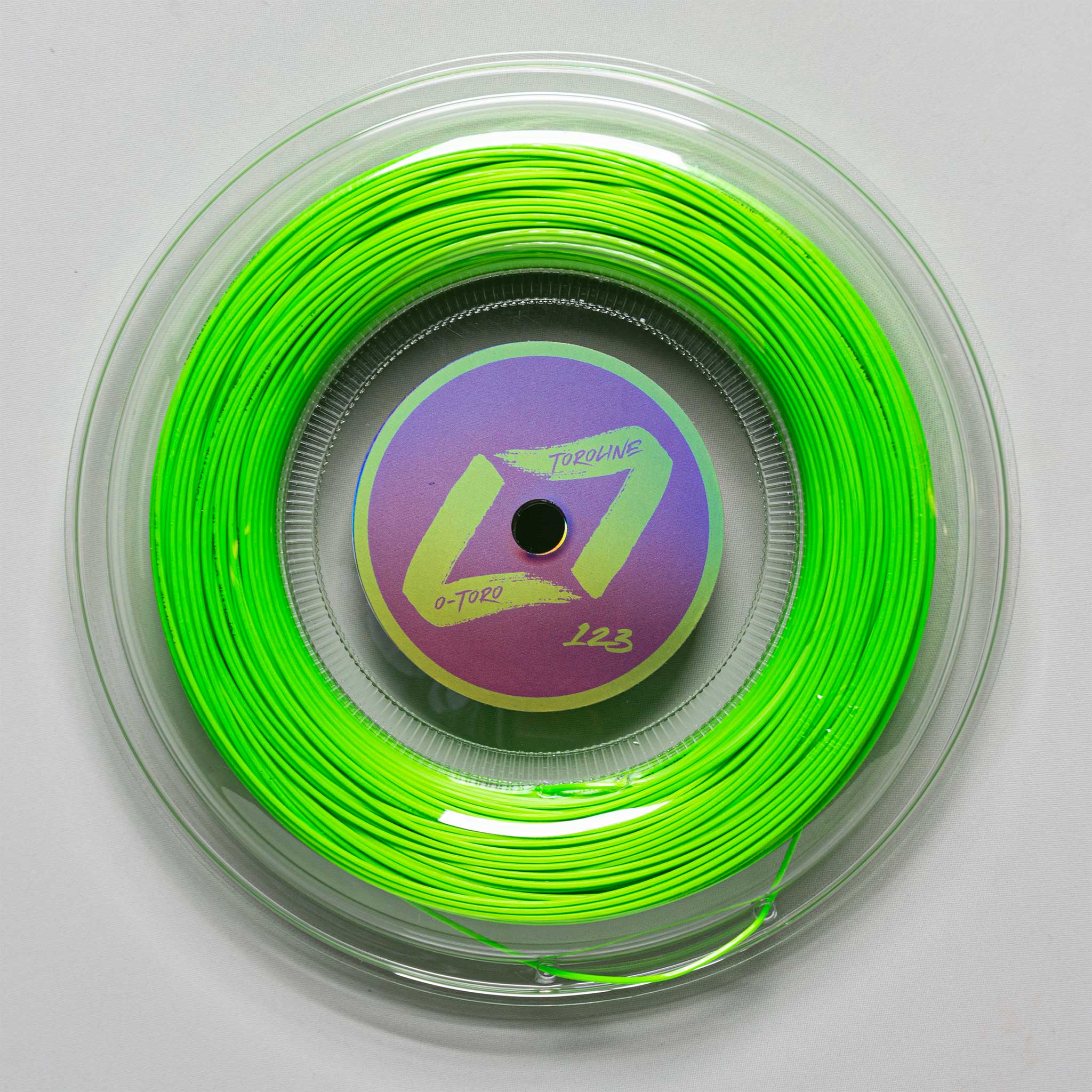 Toroline O-Toro 17 1.33mm Mini Reel Tennis String Reels Neon Green