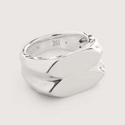Sterling Silver Havana Double Ring