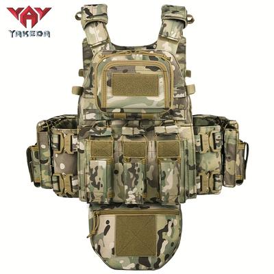 TEMU Yakeda Multi-functional Camouflage Outdoor Sports Training Vest