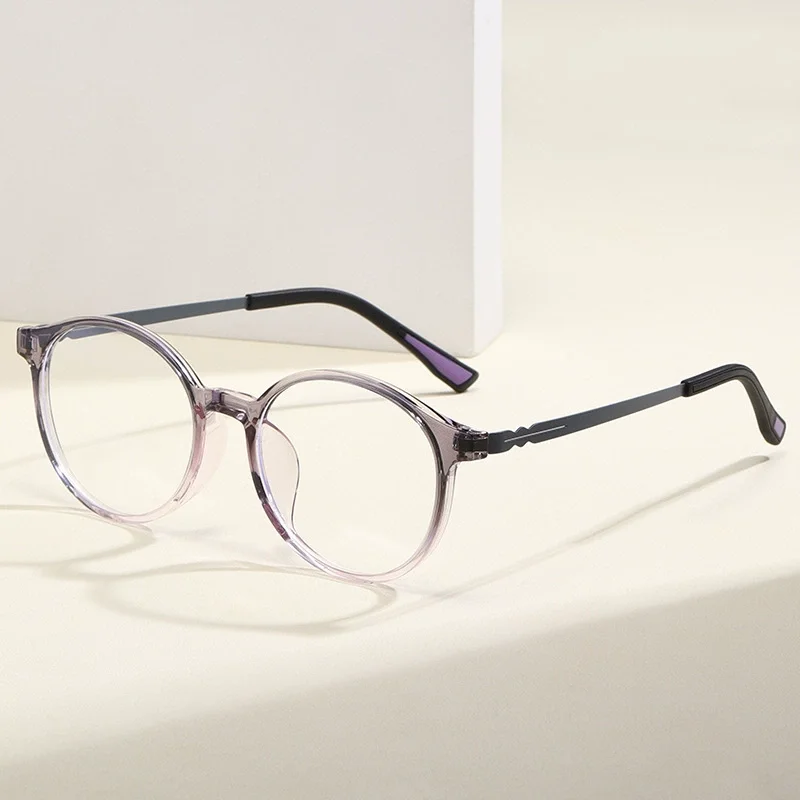 2025 neue Retro Kleine Runde Brille Rahmen Anti Blaues Licht Computer Brille Für Männer Und Frauen Strahlung Schutz Brillen Image