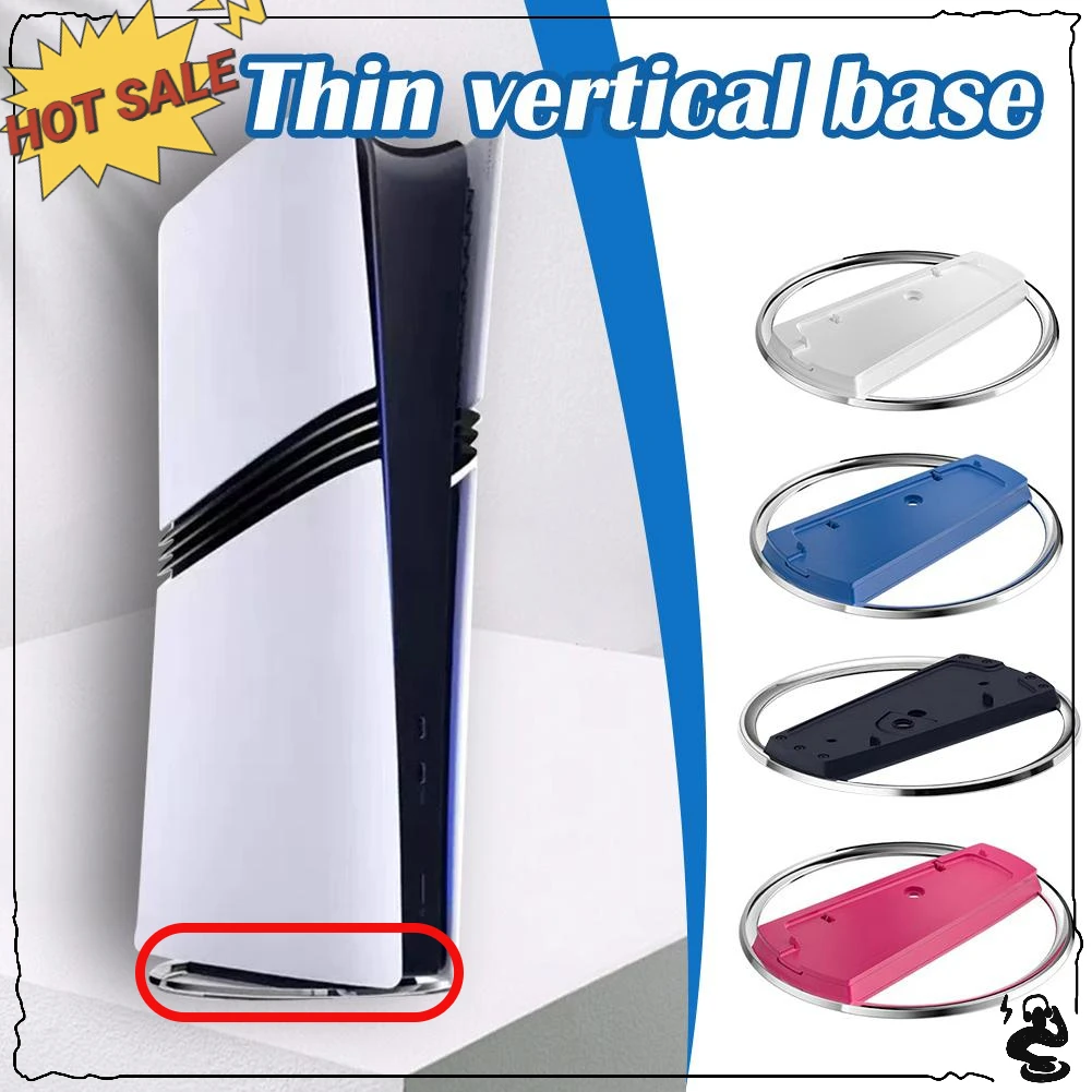 Für PS5 Pro/Slim Stabilisierung Vertikale Kühlung Stand Basis Spielkonsole Host Stehen Anti-Slip Basis Für PlayStation5 zubehör Image