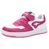 Sneaker KANGAROOS "K-CP Fair EV", Gr. 39, daisy pink, weiß, Synthetik, sportlich, Schuhe