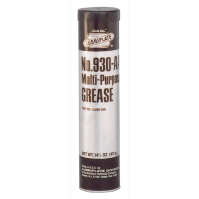 930 Series Multi-Purpose Grease, 14 1/2 Oz, Cartridge, Nlgi Grade 1