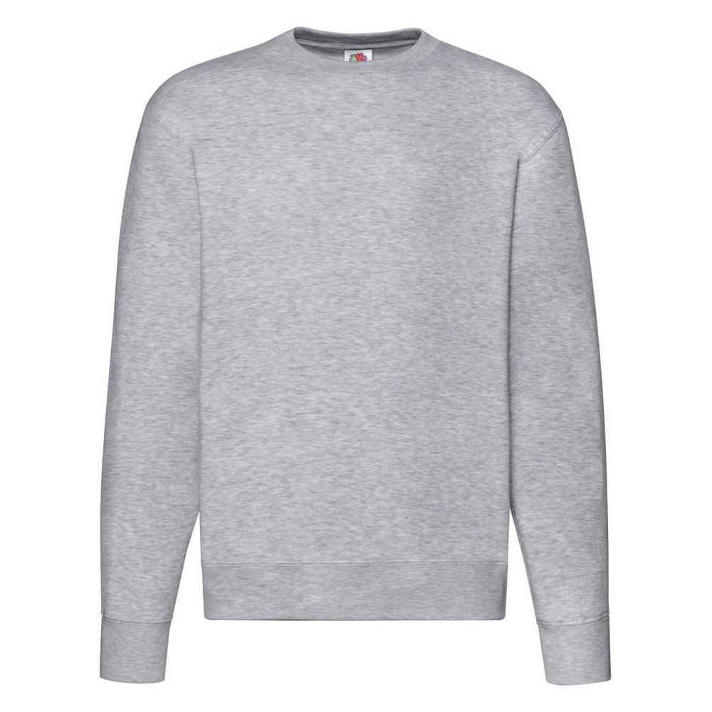 Fruit of the Loom - "Premium" Sweatshirt Überschnittene Schulter für Herren/Damen Unisex (Grau meliert) Image