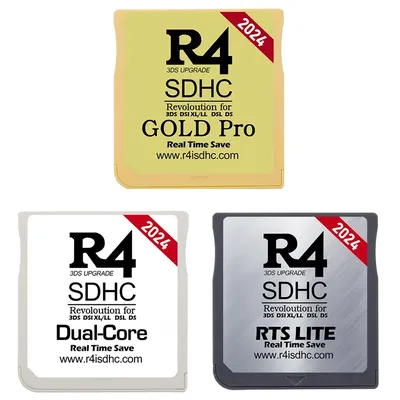 New R4 SDHC Adapter Pro Card Memory Cards R4I SDHC Video Game Burning Card Flashcard 3DS DSI XL/LL