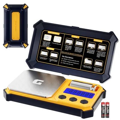 Digital Pocket Gram Scale, accuracy 300 g x 0.01 g, small high precision portable digital weights