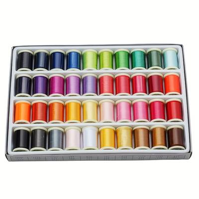 TEMU 40 Embroidery Thread, Embroidery Thread Diy Thread 120d/2 Embroidery Embroidery Thread