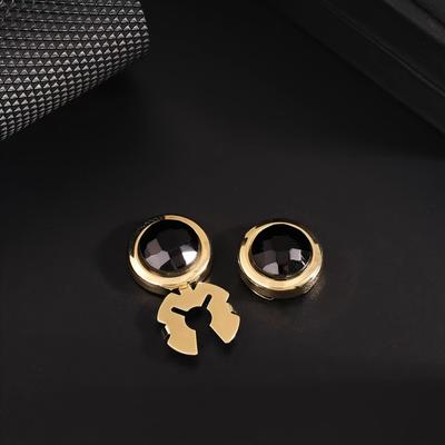 TEMU -cut Formal Cufflinks Plating And Copper - For Formal And Meetings