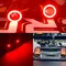 LED ultrahelle Hochleistungs-Scheinwerfer Rücklichter handgefertigt für 1/7 RC Car ARRMA Firebird Cross-Border Parts