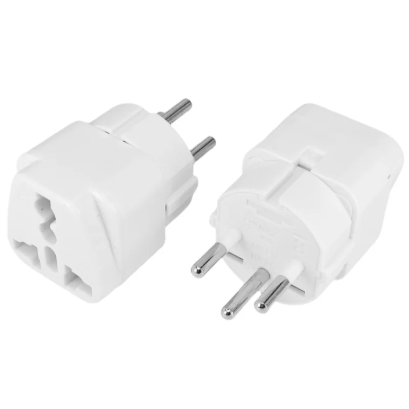 Universal Schwarz Kupfer 10A 250V EU US UK AU Japan Schweizer Deutschland Frankreich nach Israel Ägypten Pakistan Adapterstecker Typ H