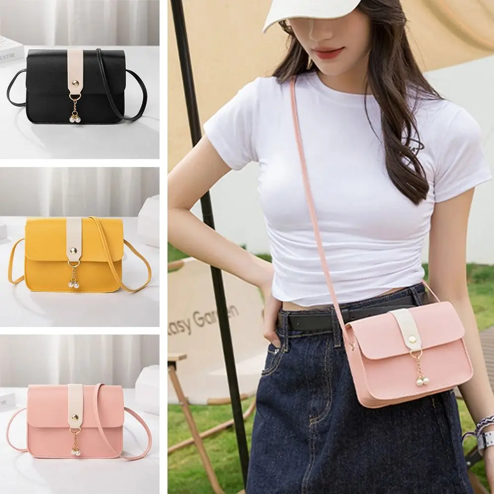 Mode kleine quadratische Tasche Frauen kleine Umhängetasche Damen Handtaschen Mädchen Sommerreise Mini Geldbörse Image