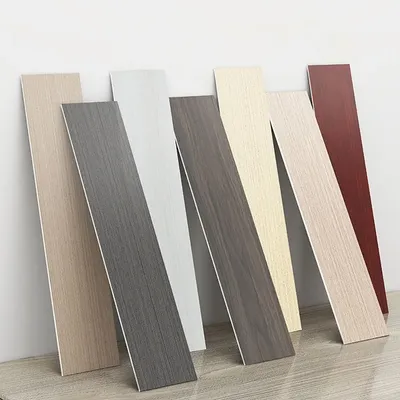 Holzmaserung Sockel leiste Ecke Tapete selbst klebende Wohnzimmer Fensterbank Taille Linie Image