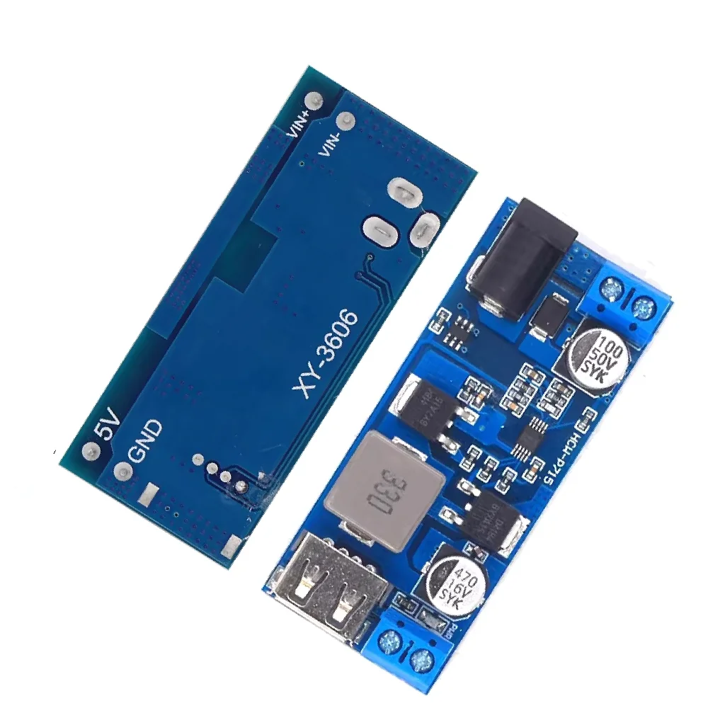 DC-DC 24V/12V Zu 5V 5A Step Down Netzteil Buck Converter Ersetzen LM2596S Einstellbare USB Step-down Lade Modul Für Telefon Image