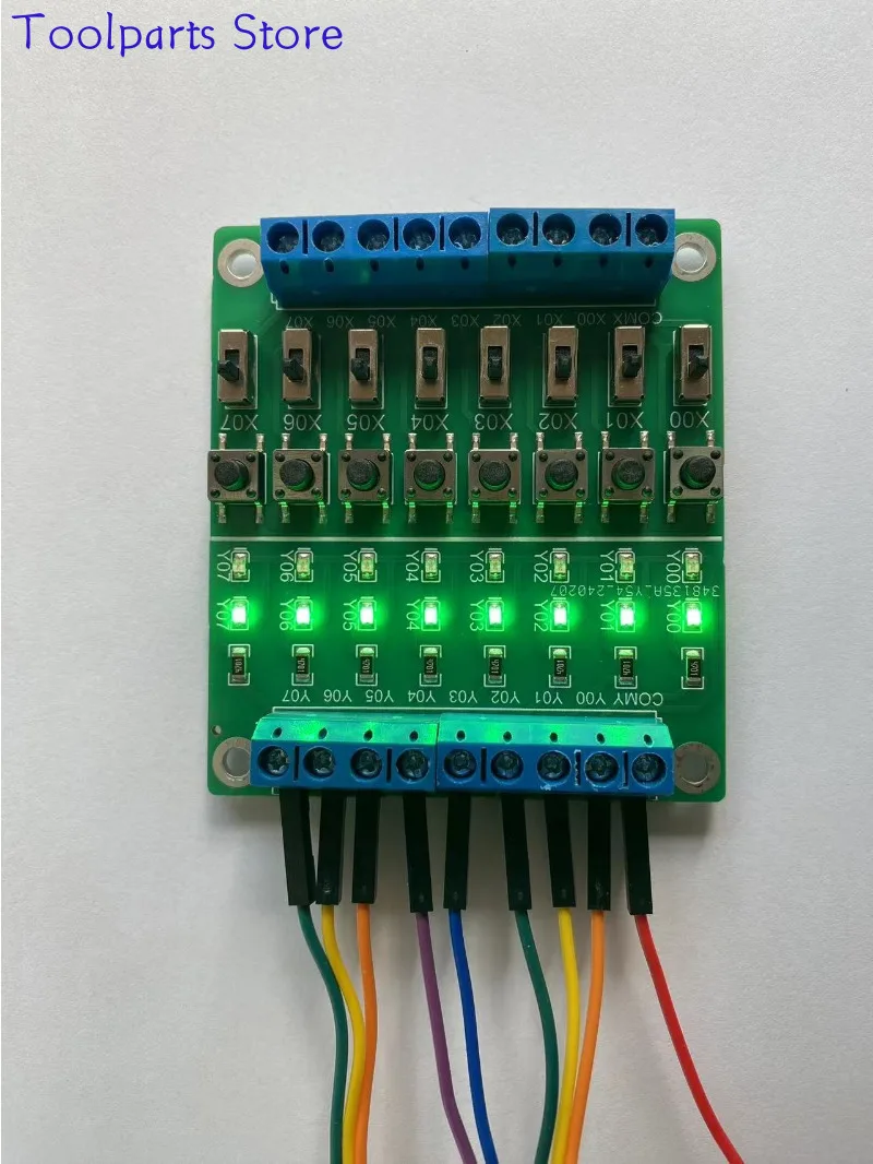 8-Wege-SPS-Debugging-Board/Simulation/Test/SPS-Eingang/Ausgangsplatine/Schalter-Signal/Mikrocontroller-Lernmodul Image