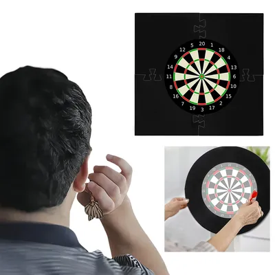 Spleißen Darts cheibe Surround Wand schutz Eva Square Dart Board Wand schutz langlebige Darts cheibe Image