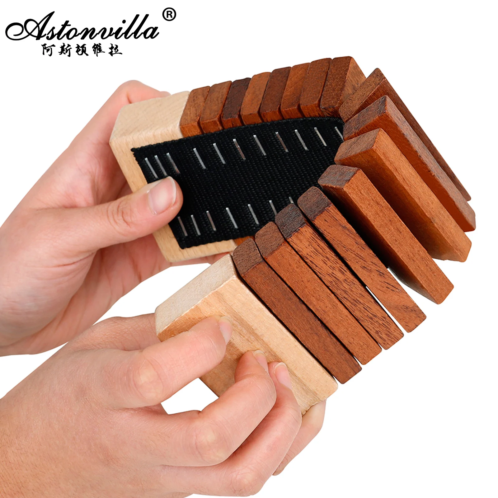 Orff Musik instrumente Holz Kastagnetten Klöppel Shaker Percussion Zahn Holz Echolot Kinder Lernspiel zeug Anfänger Allegro