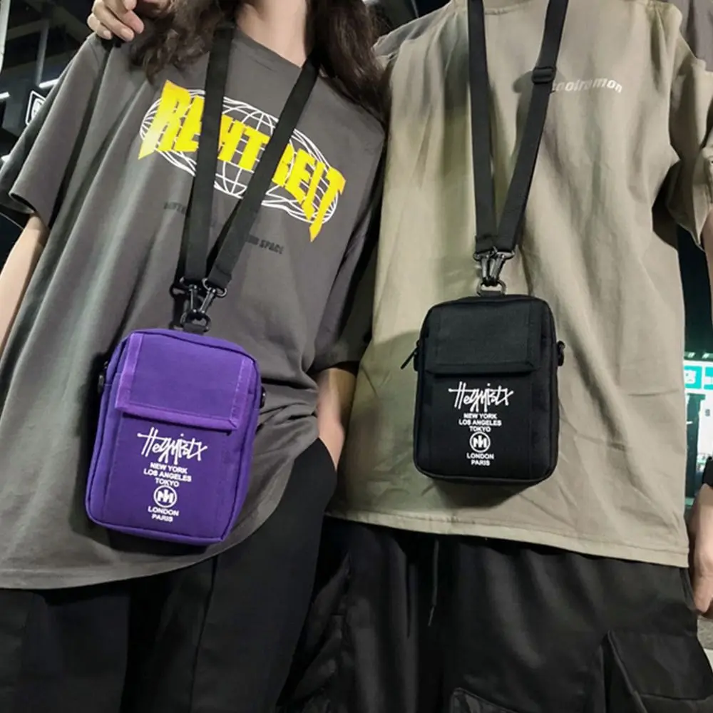 Kleine Street Hip Hop Umhängetasche Handytasche für Teenager Japanische Magazin klassische Tasche