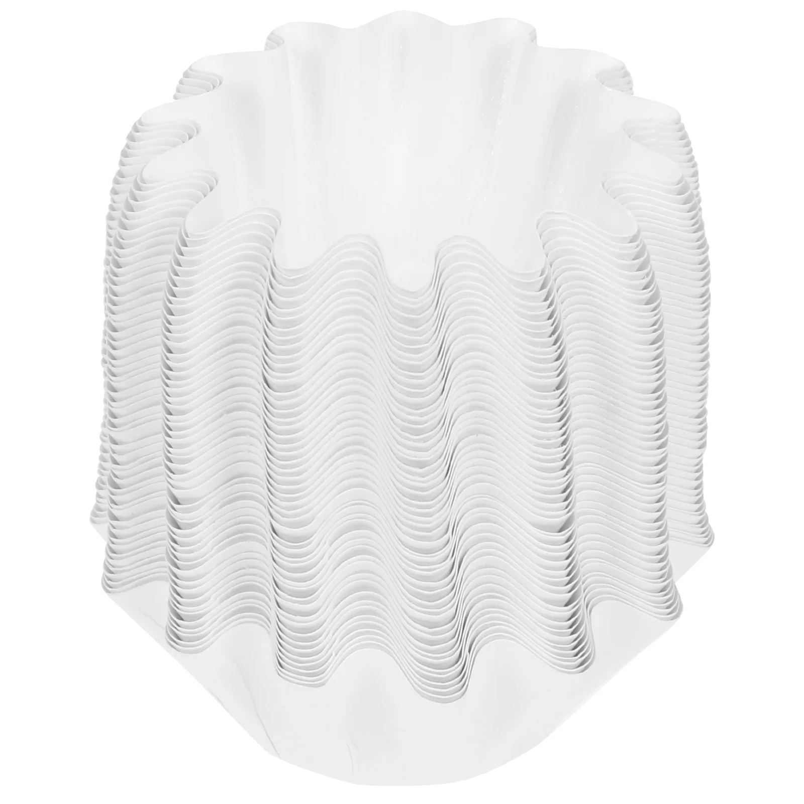 50 Stück Schmelz wachs papier Wärme schale Cupcake Liner wärmer elektrische Wärmer Lebensmittel qualität Haustier beschichtet Image