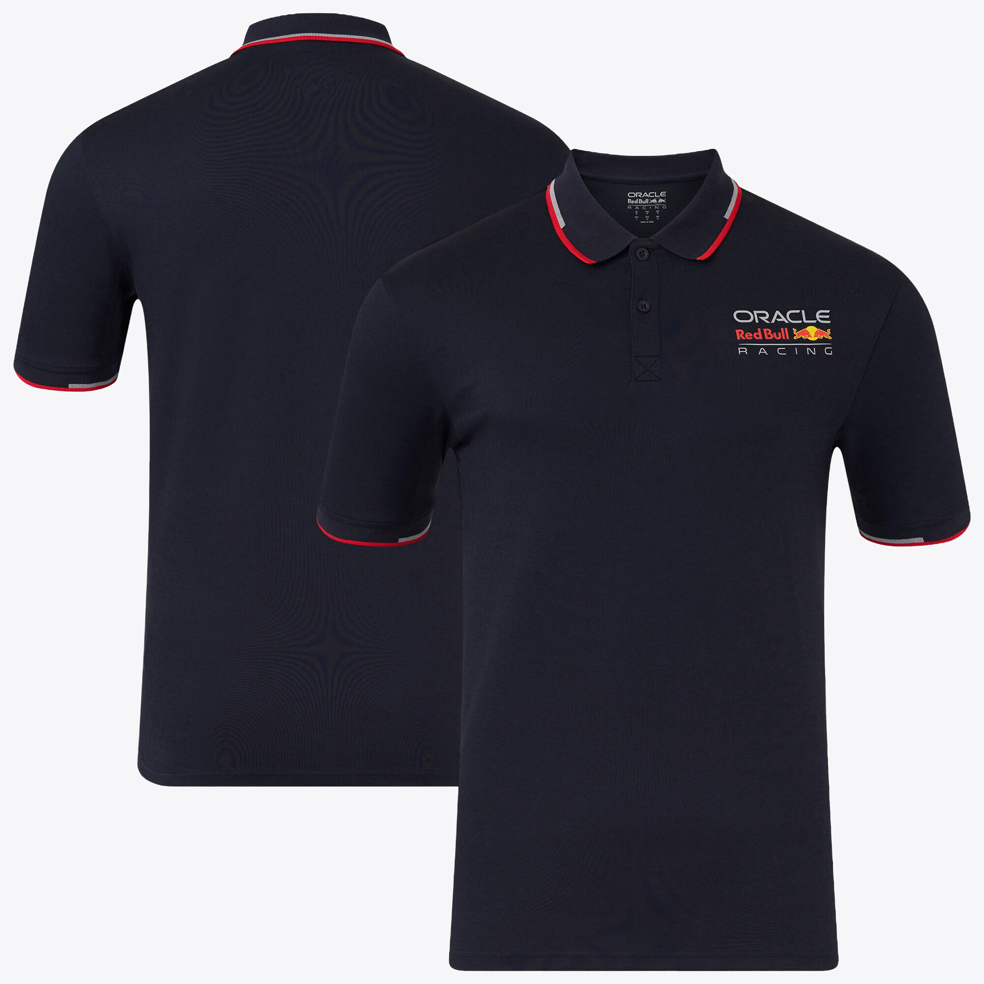 Red Bull Racing Core Logo Polo - Marineblau - Unisex Image