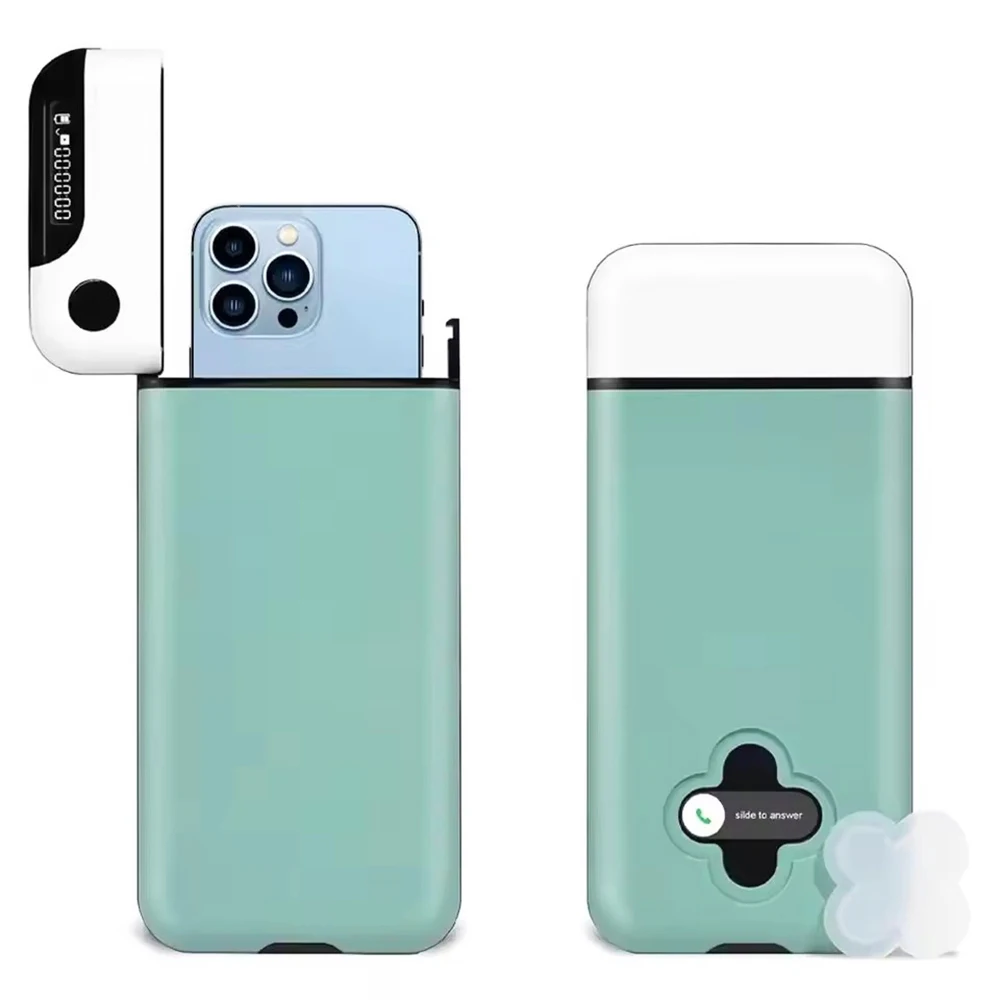 Boîte de verrouillage de téléphone portable avec minuterie, boîte auto-insonorisée pour étudiants, étui de verrouillage de smartphone, boîte de verrouillage chronométrée sûre pour iPhone
