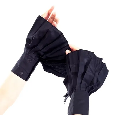 Retro Victorian Ruffled Gloves Vintage Carnival Halloween Party Costume Accessory