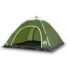 vidaXL Campingzelt 5 Personen Grün Quick Release
