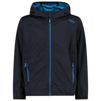 CMP - Kid's Jacket Fix Hood - Softshelljacke Gr 152 schwarz/blau Image