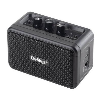 On-Stage Travel Guitar Amp with Rechargeable Battery TGA01