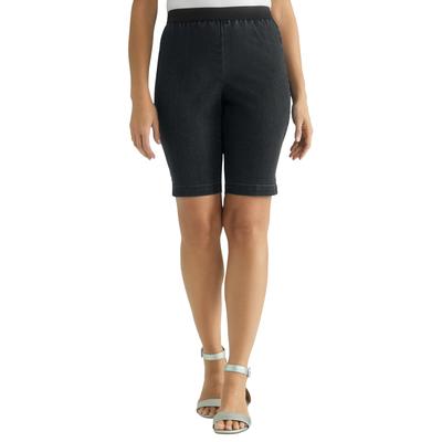 Plus Size Women's Jegging Bike Short by Jessica London in Black (Size 12 W)