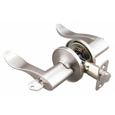 EZ-FLO EASTMAN 57854 Door Lever Lockset, Mechanical, Entrance
