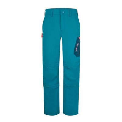 Trollkids - Kid's Preikestolen Double Zip-Off Pants - Zip-Off-Hose Gr 98 türkis Image