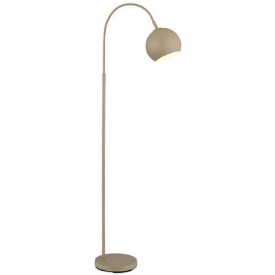 Globo Lighting - Stehleuchte Bogenstehlampe Stehlampe sandfarben Bogenlampe Wohnzimmer, Metall, 1x Image