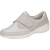 Klettschuh WALDLÄUFER "KYA-Soft", Damen, Gr. 8,5 (42,5), silber (hellgrau, silberfarben), Nubukleder, Textil, Glattleder, sportlich, Schuhe, Komfortschuh, Halbschuh in komfortable Weite K = extraweit