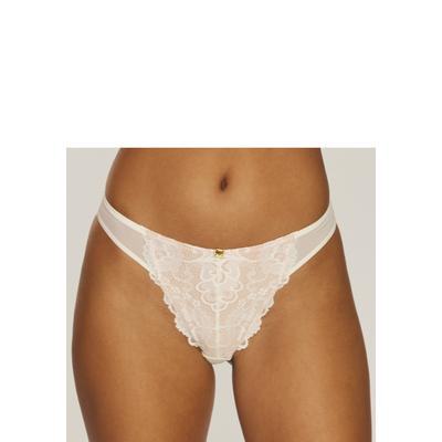 String JETTE, Damen, Gr. 40/42, beige (creme), Microtouch, Obermaterial: 83% Polyamid, 17% Elasthan, figurbetont, Unterh