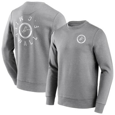 Millwall Loop Graphic Crew Sweatshirt vorne und hinten – Sportgrau – Herren Image