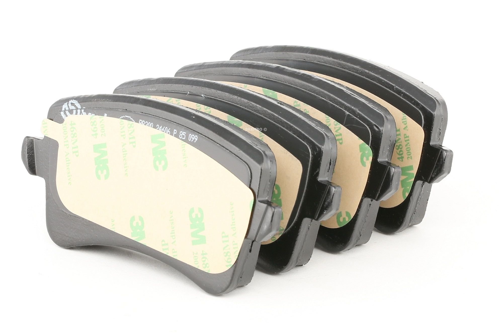 BREMBO Bremsbelagsatz AUDI P 85 099 8K0098601E,8K0098601F,8K0698451A 8K0698451B,8K0698451C,8K0698451F,8494D1386