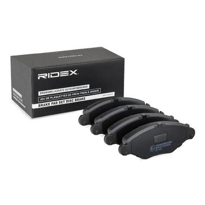 RIDEX Bremsbelagsatz RENAULT,PEUGEOT,CITROËN 402B0791 425494,425319,425308 425205,425320,425228,425302,E172562,172082,425191,425204,425487,E172131 Image